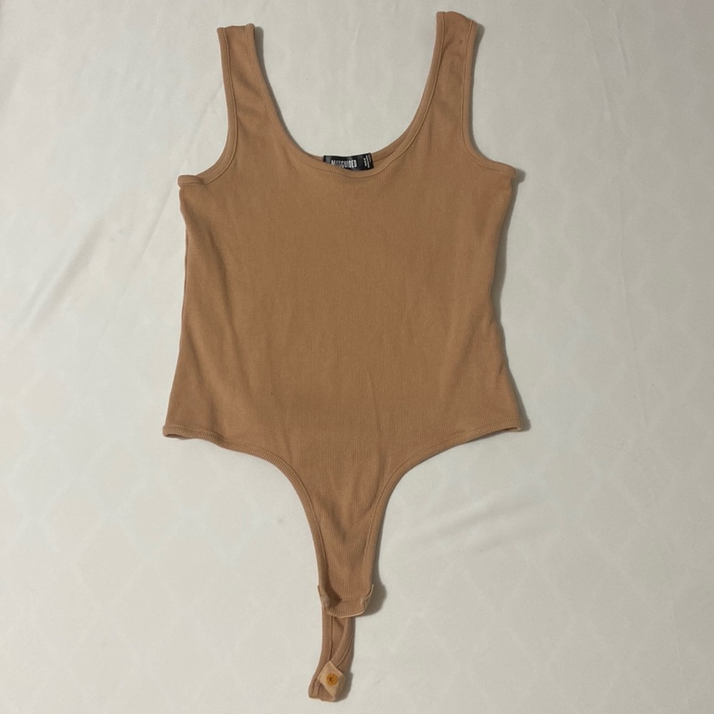 Tan High Rise Body Suit (never been worn)